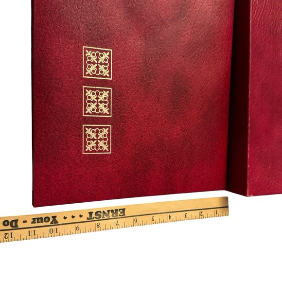 New Parker Photo Album Heat Seal Pages Unused Great Shape And Box Red - Picture 12 of 12